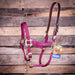 Breakaway Horse Halter, Horse Size - Burgundy  