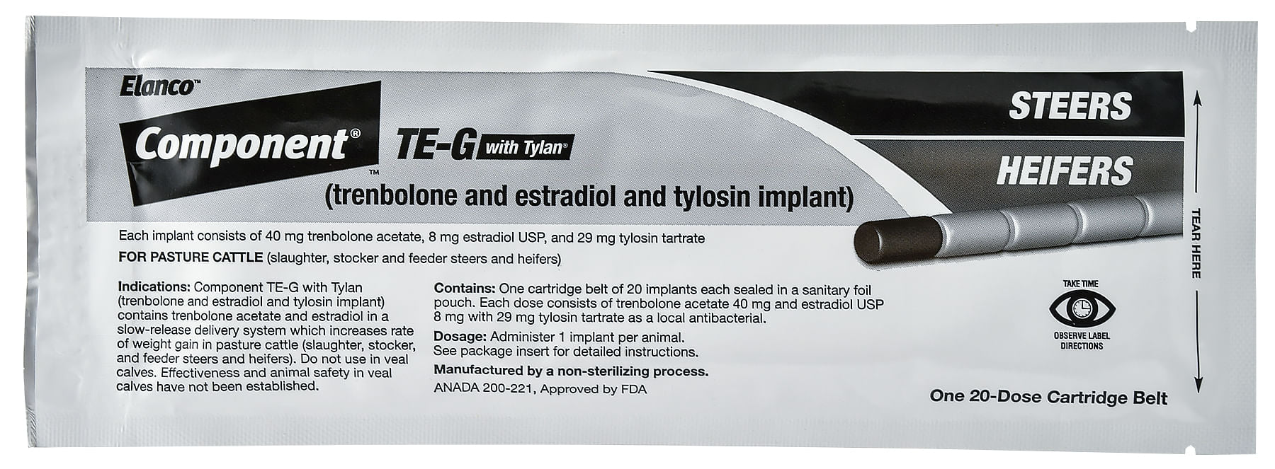 Component Implanter Gun - 20 Dose  