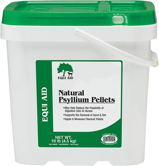 Equi-Aid Natural Psyllium Fiber Pellets - 10 lb Equi-Aid / Natural Psyllium Fiber Pellets  