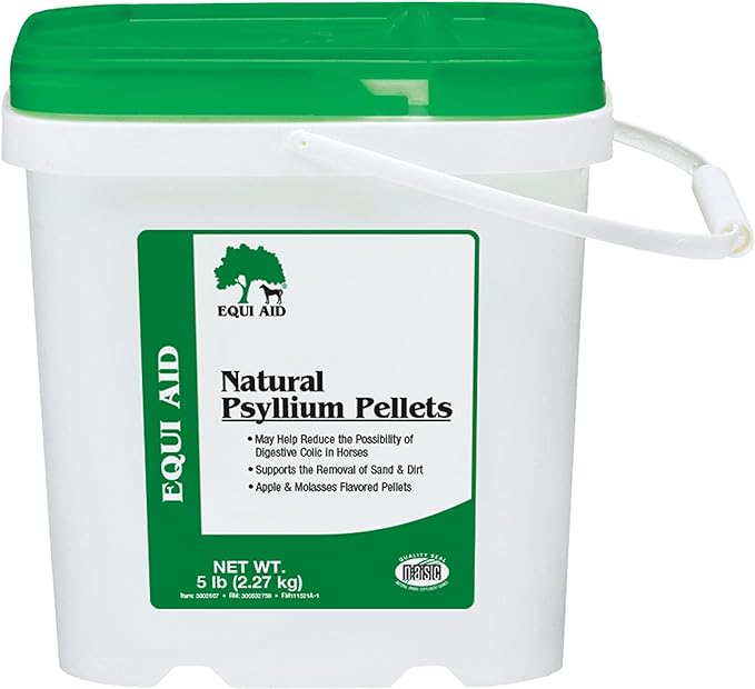 Equi-Aid Natural Psyllium Fiber Pellets - 5 lb Equi-Aid / Natural Psyllium Fiber Pellets  