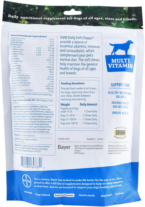 DVM Daily Soft Chews -   