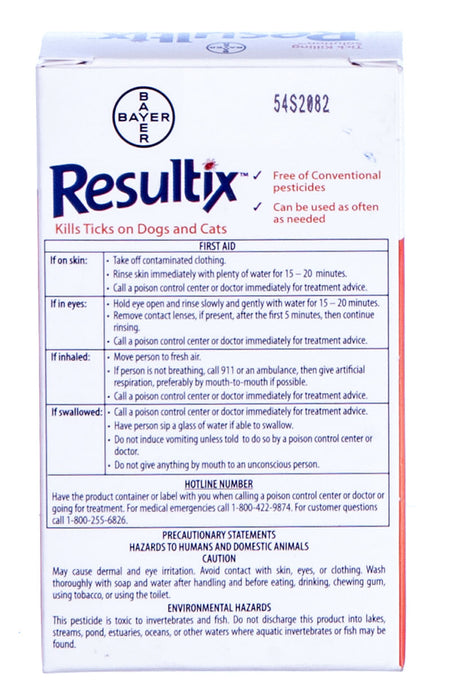 Resultix Tick Spray - Resultix Tick Spray, 20 mL  