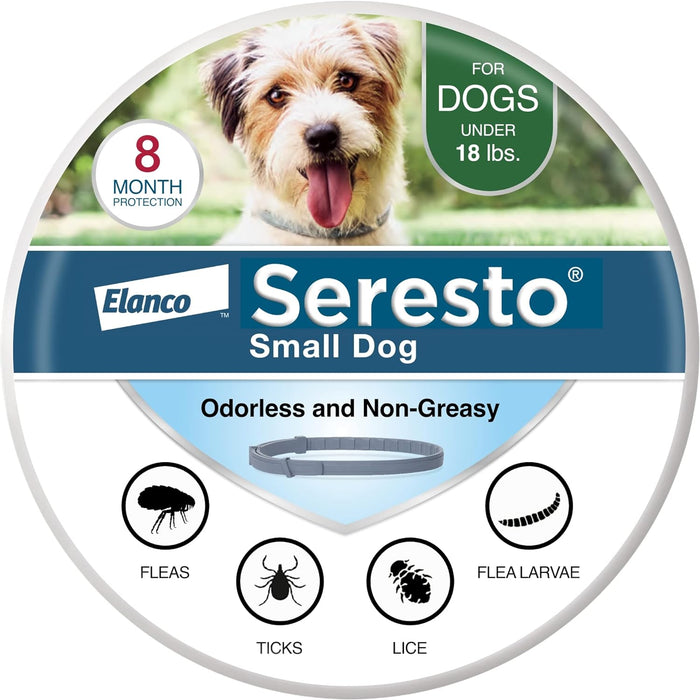 Seresto Flea and Tick Dog Collars - Small Single Pack 