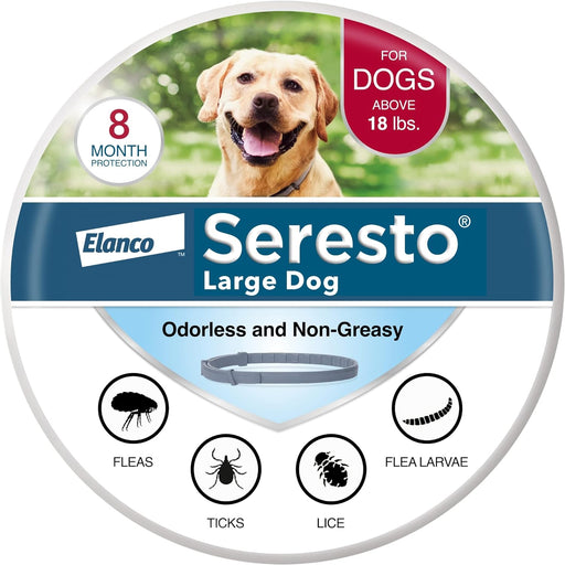 Seresto Flea and Tick Dog Collars - Large Single Pack 