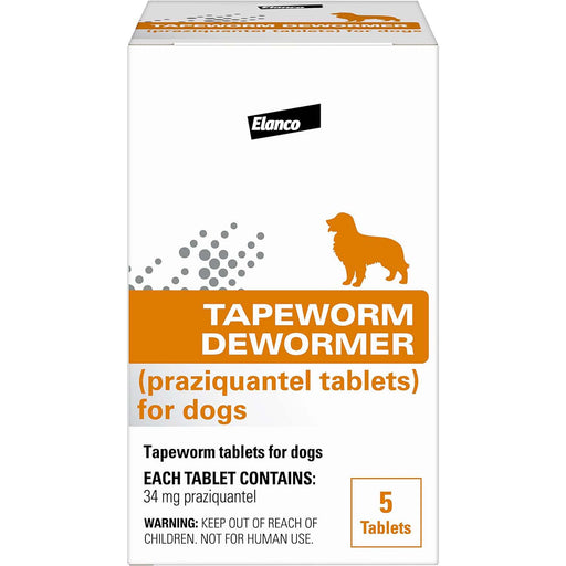 Elanco Tapeworm Dewormer for Dogs -   