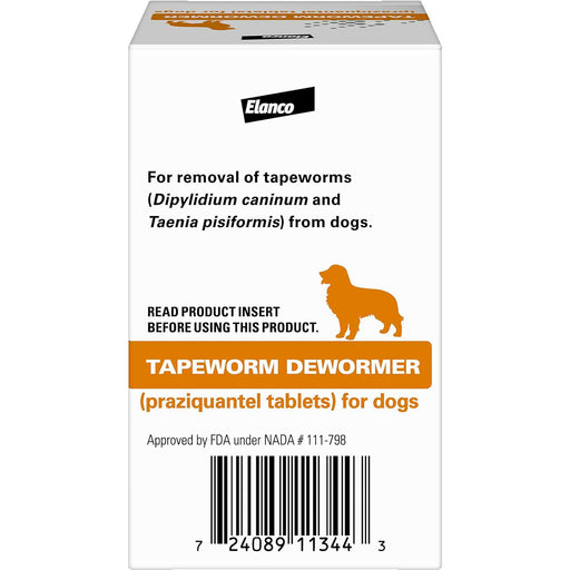 Elanco Tapeworm Dewormer for Dogs -   