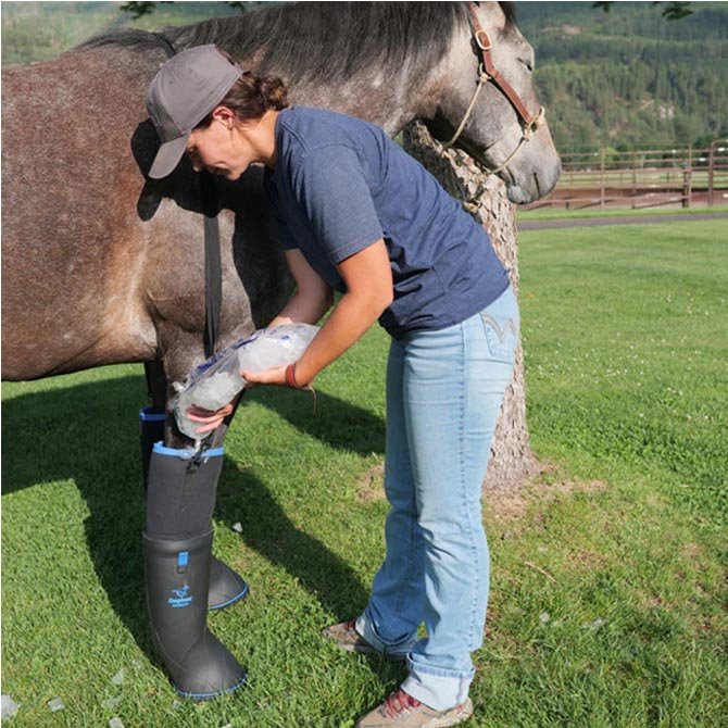 Easyboot Ultimate Remedy Tall Soaking & Therapy Boot for Horses - LKYG - Medium - 1 ct - 2