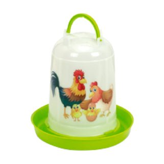 Eco - Friendly Poultry Feeder, 5L – Happy Range Chicken Feeder - GAUD6 - Green Lemon - 5 Liter - 1 ct - 2