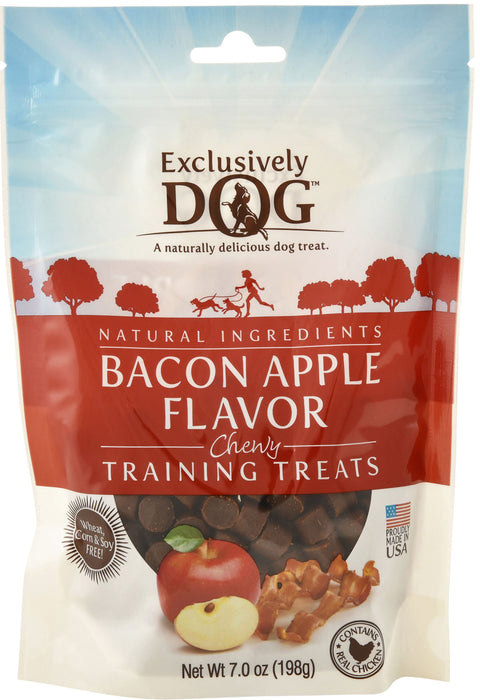 Bacon Apple Flavor Chewy Training Treats -   