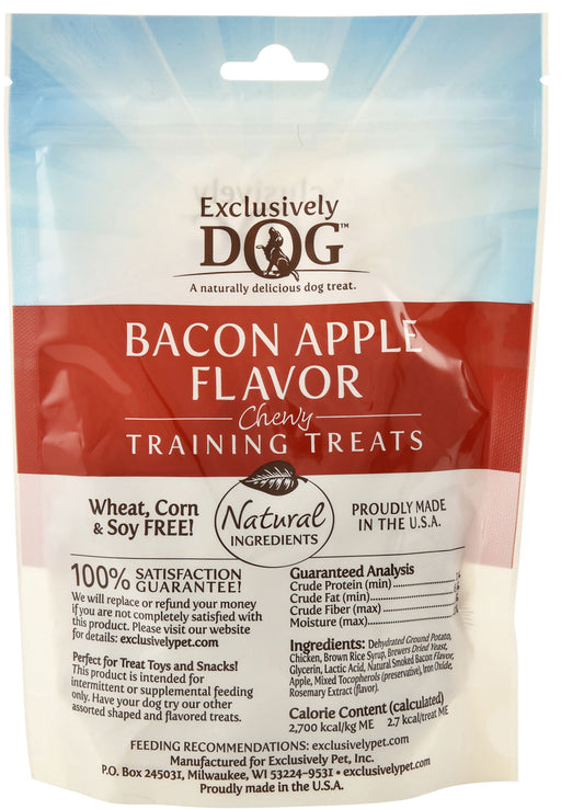 Bacon Apple Flavor Chewy Training Treats -   