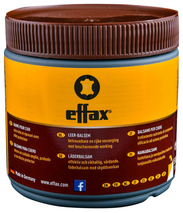 Effax Leather Balsam, 500 mL - Jeffers - Horse Supplies > Riding Apparel & Accessories > Leather Care