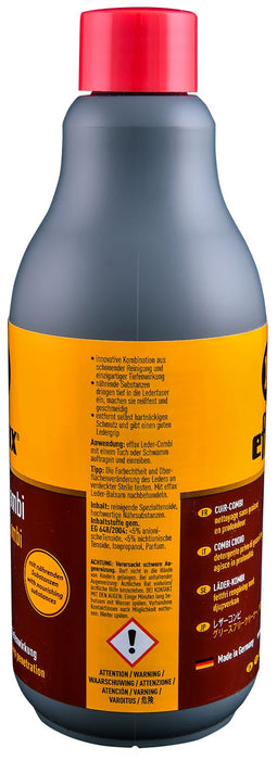 Effax Leder Combi Leather Cleaner, 500 mL - Jeffers - Horse Supplies > Riding Apparel & Accessories > Leather Care