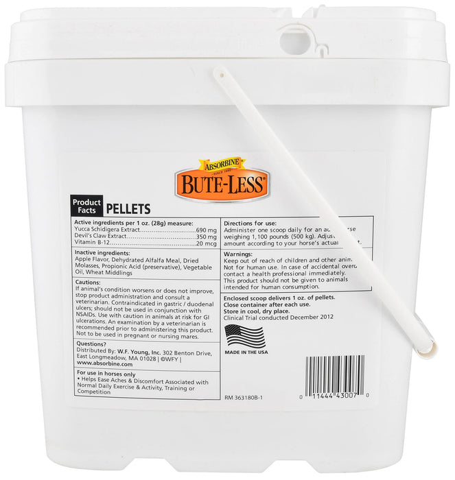 Bute-Less Pellets - Absorbine Bute-Less Pellets for Horses, 10 lb  