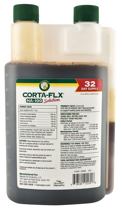 Corta-Flx HA-100 Solution, 32 oz - 32 oz Corta-Flx HA-100 Solution  