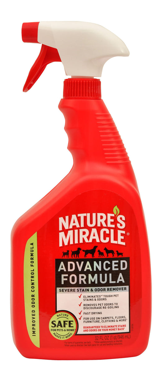 Nature's Miracle Advanced Severe Stain & Odor Remover, 32 oz - Nature's Miracle Advanced Stain & Odor Remover, 32 oz  