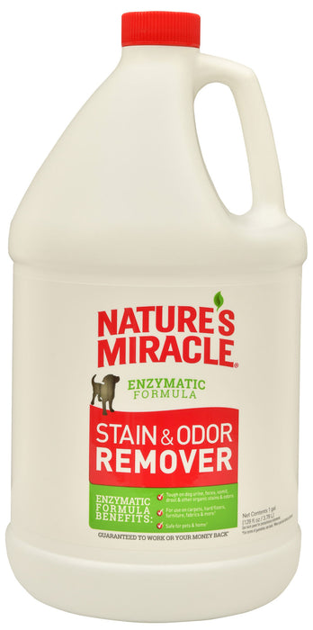 Nature's Miracle Enzymatic Stain & Odor Remover, Gallon -   