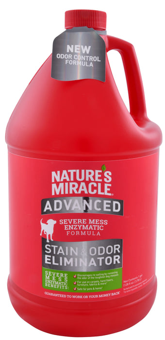 Nature's Miracle Advanced Severe Stain & Odor Remover, 32 oz - Nature's Miracle Advanced Stain & Odor Remover, Gallon  