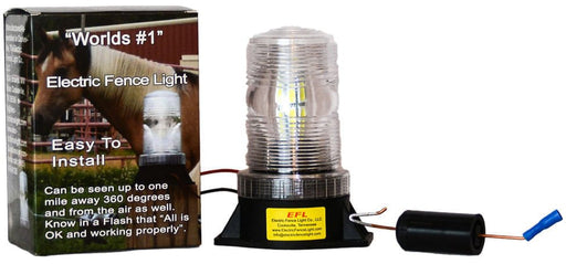 Electric Fence Light w/ LED Bulb - Jeffers - Farm & Ranch Supplies > Fencing & Barriers