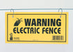 Electric Fence Warning Signs, pack of 3 - Jeffers - Animal & Pet Supplies > Pet Containment Systems