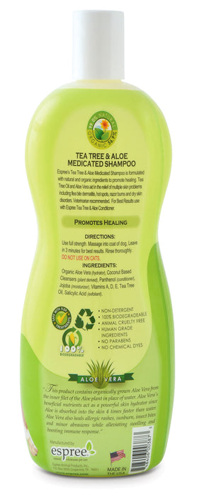 Espree Tea Tree & Aloe Medicated Shampoo -   