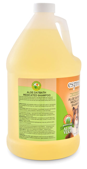 Espree Natural Aloe Oatbath Pet Shampoo - Espree Natural Aloe Oatbath Shampoo, Gallon  