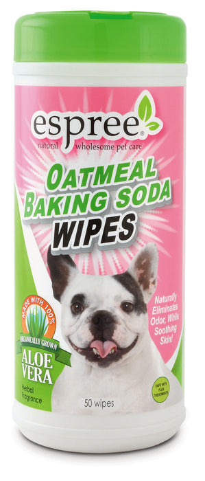 Espree Oatmeal Baking Soda Wipes -   