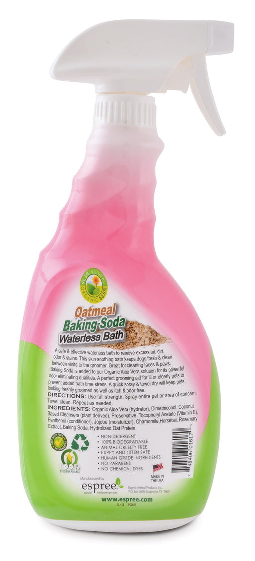 Espree Oatmeal Baking Soda Waterless Bath -   