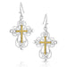 Enlightened Faith Cross Earrings - Jeffers - Women > Accessories, Jewelry, Handbags