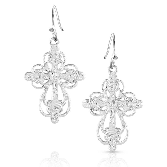 Enlightened Faith Cross Earrings - Jeffers - Women > Accessories, Jewelry, Handbags