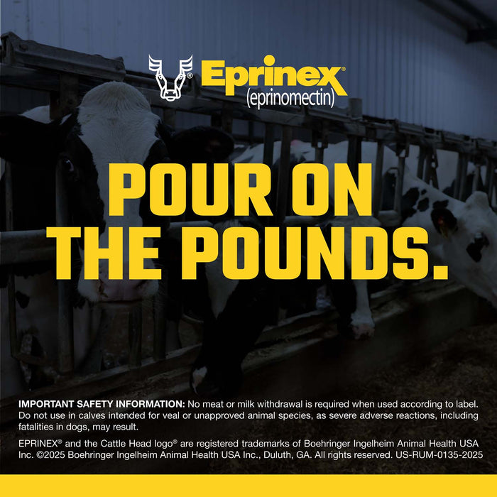 Eprinex (eprinomectin) Pour - On Cattle Wormer - M0E2 - 20 L - 11
