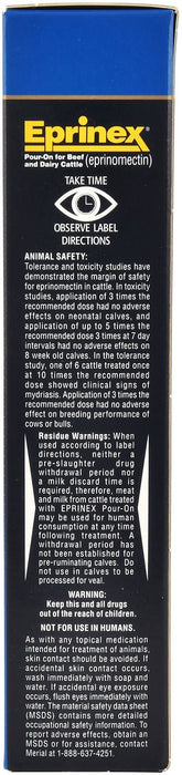 Eprinex Pour - On Cattle Wormer - Jeffers - Animal Health & Wellness > Medicine