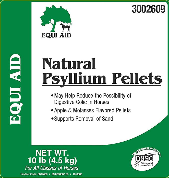 Equi - Aid Natural Psyllium Fiber Pellets - Jeffers - Animal Health & Wellness > Vitamins & Supplements