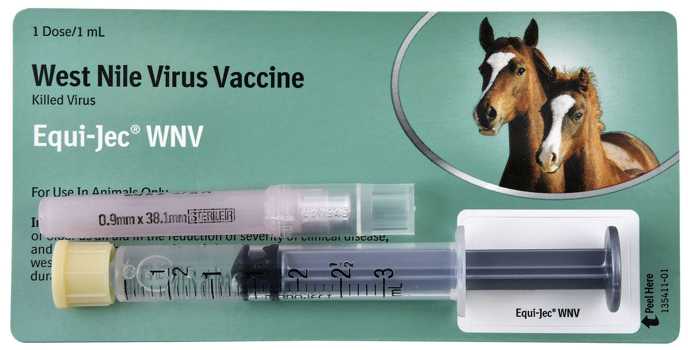 Equi - Jec WNV Vaccine for Horses - A9CQ - 1 Dose - 1