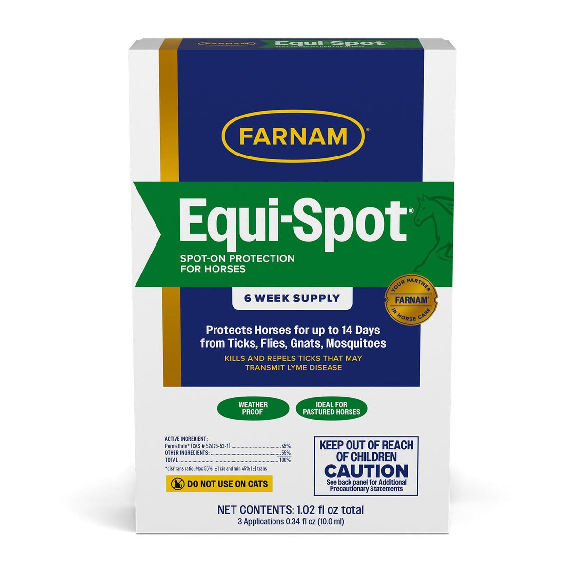 Equi-Spot Protection for Horses, 12 week supply — Jeffers
