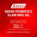 Equine Vitamin B12 Gel, 15 mL (3 dose) tube - Jeffers - Animal Health & Wellness > Vitamins & Supplements