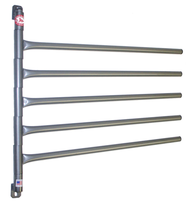 EquiRacks 5 Arm Wall Mount Saddle Pad Rack - Jeffers - Horse Supplies > Horse Tack > Saddle Racks