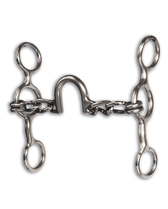 Equisential Performance Short Shank Bit - Ported Chain - Jeffers - Horse Supplies > Horse Tack > Bridle Bits