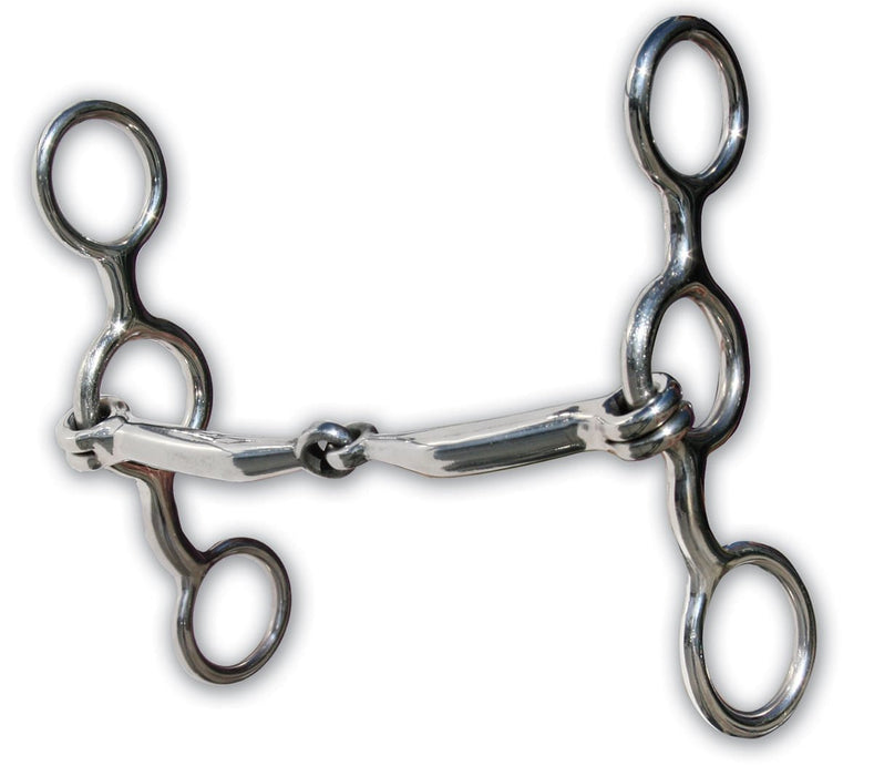 Equisential Performance Short Shank Bit, Smooth Snaffle - Jeffers - Horse Supplies > Horse Tack > Bridle Bits