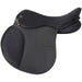 Equitaire Pro Am All Purpose English Saddle – Synthetic, Lightweight, Wide Tree - JTI51 - Wide - 16" - Black - 1