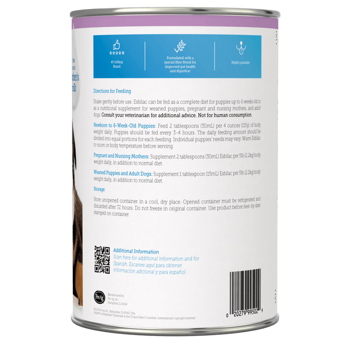 Esbilac Puppy Milk Replacer - Jeffers - Animal Health & Wellness > Vitamins & Supplements