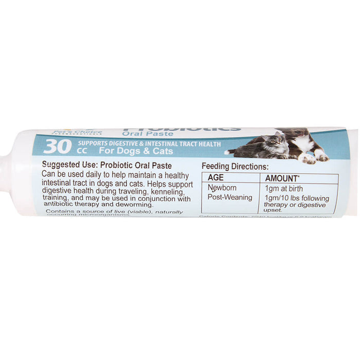 EZ - Soothe Probiotic Oral Paste for Dogs & Cats – Daily Digestive & Gut Support, 30cc - 015PC-01754 - Paste - 30cc - 2