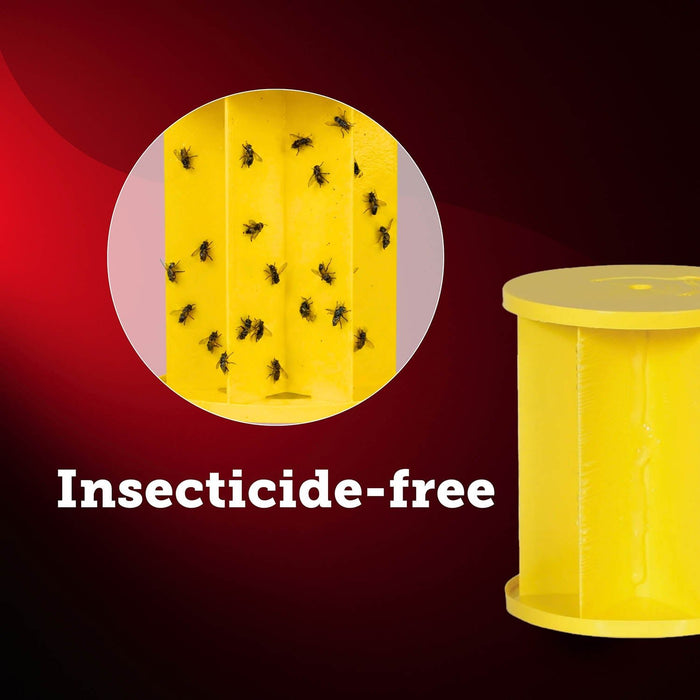 EZ Trap Odor Free Fly Trap, Twin Pack - FAEZ - 2 Pack - 7