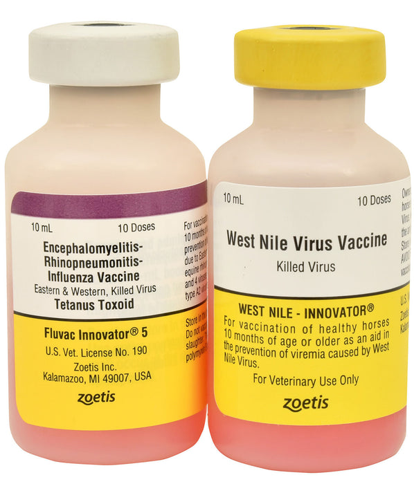 Fluvac Innovator 5 & West Nile Innovator Vaccine, 10 ds - 1 Kit  