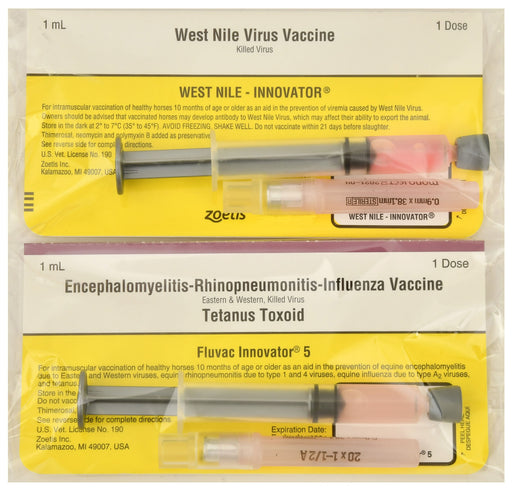 Fluvac Innovator 5 & West Nile Innovator Vaccine, 1 ds - 1 Kit  