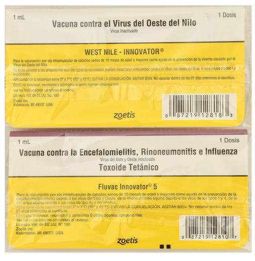 Fluvac Innovator 5 & West Nile Innovator Vaccine, 1 ds - 1 Kit  