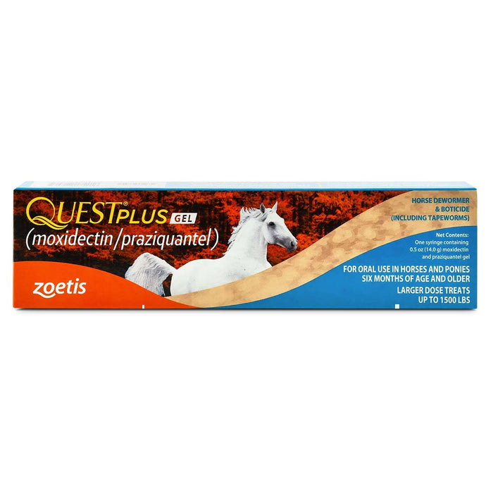 Quest Plus Gel Horse Dewormer - Single Pack  