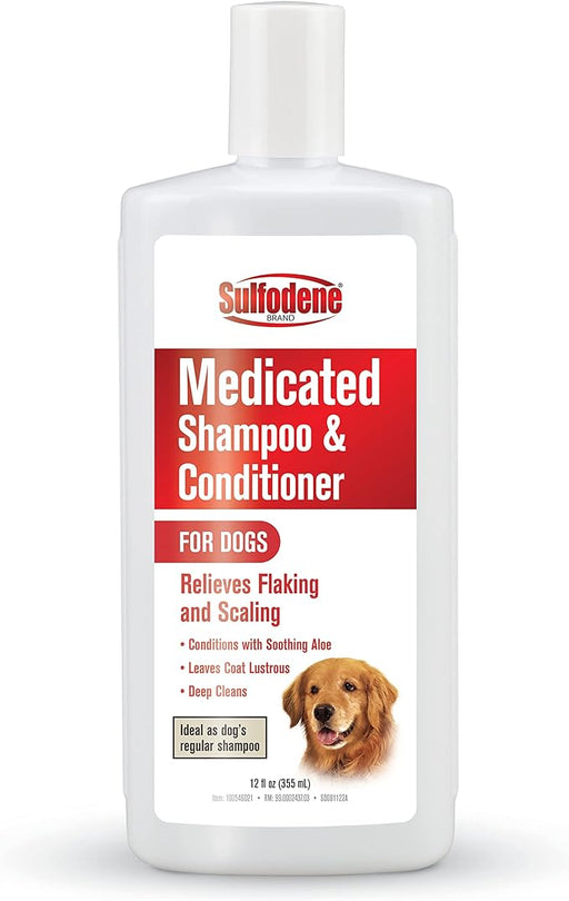 Sulfodene Medicated Shampoo & Conditioner for Dogs -   