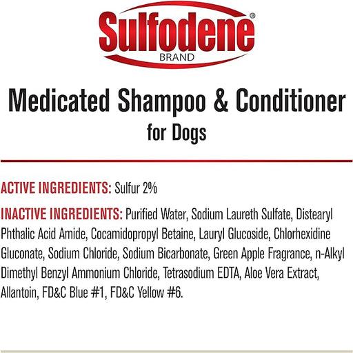 Sulfodene Medicated Shampoo & Conditioner for Dogs -   