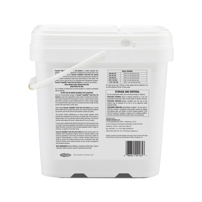 SimpliFly Feed-Thru Fly Control - 10 lb SimpliFly (160 servings)  