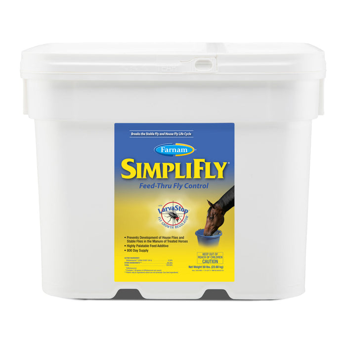 SimpliFly Feed-Thru Fly Control - 50 lb SimpliFly (800 servings)  